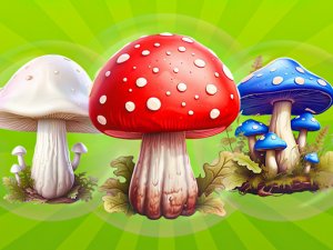 Mushroom Merge 2048 Puzzle